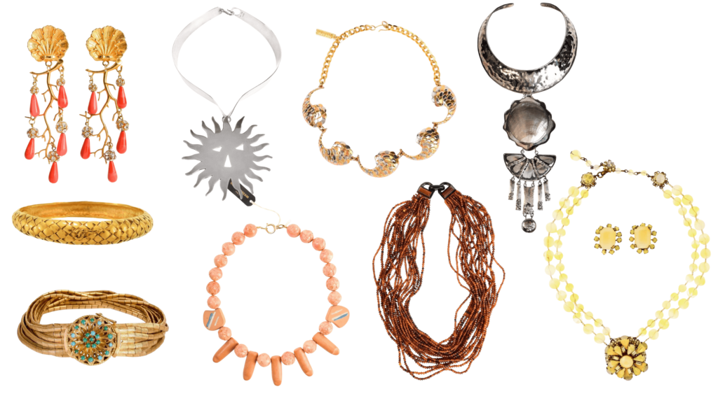 Vintage Jewelry collection curated for your spring summer resort collection