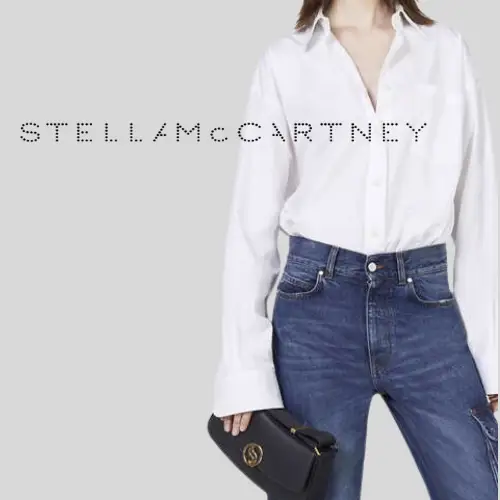 Stella McArtney White Shirt. Sustainable Capsule.