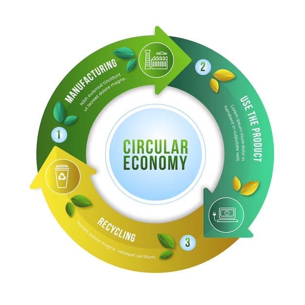 Concept of Circular Economy. Sustainable Fashion