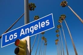 Los Angeles street sign