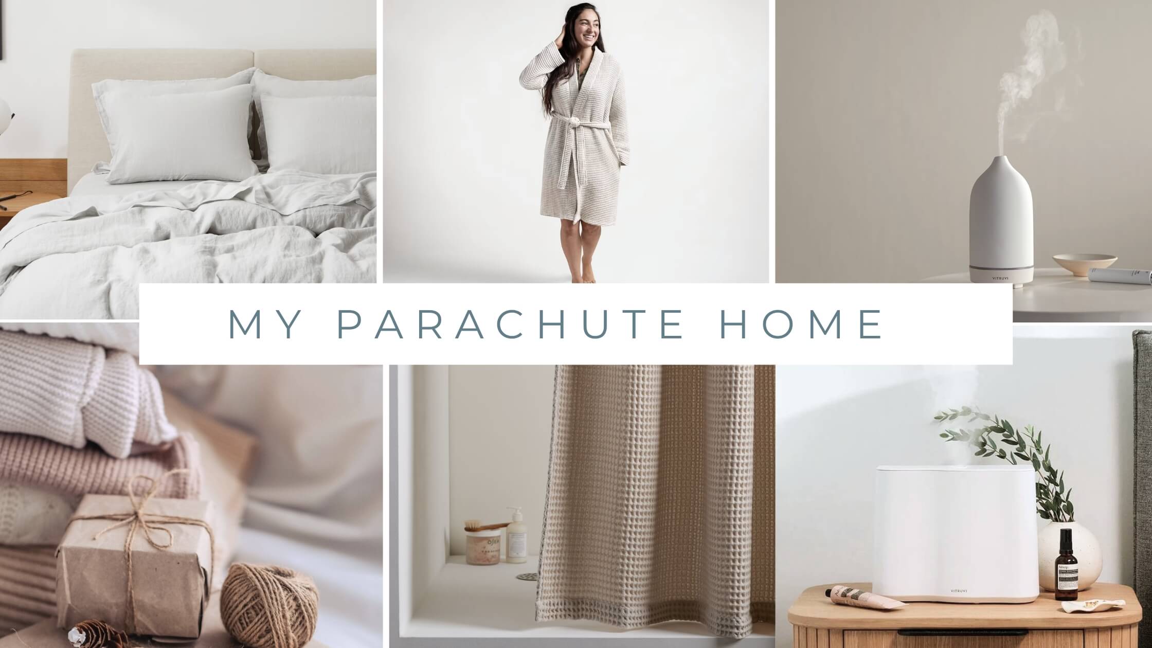 Parachute sustainable organic bed linens, towels, and robes for an eco-friendly and luxurious home sanctuary