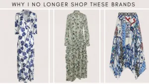 Images of clothing pieces from iconic fashion labels Diane Von Furstenberg, Ulla Johnson, and Tory Burch, representing the brands.