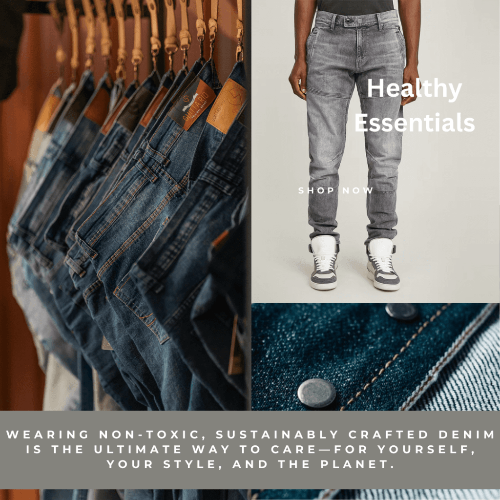 Sustainable Men's Denim – Eco-Friendly and Stylish Jeans