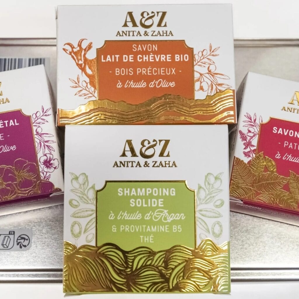 Anita & Zaha natural clean soaps for your body and hair